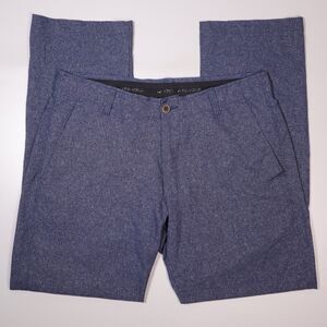 Under Armour Showdown Vented Pants Blue Golf Straight Leg Mens 36x31